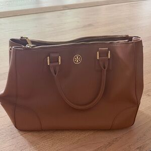 Tory Burch Tan Leather Satchel